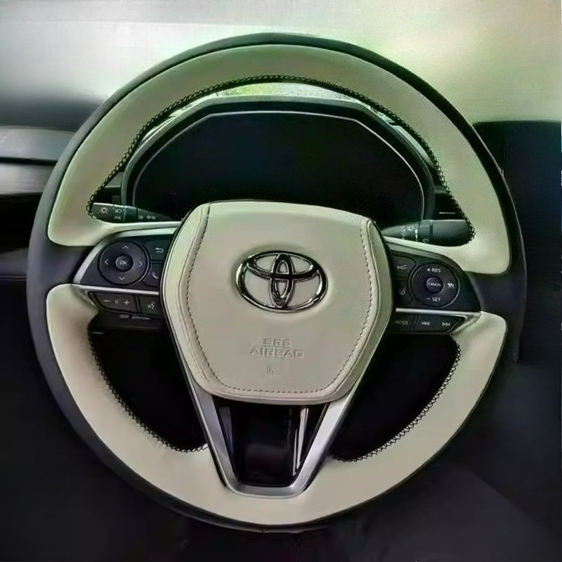 Leather Cleaner Interior - El dikişli yenilenmiş siyah beyaz deri