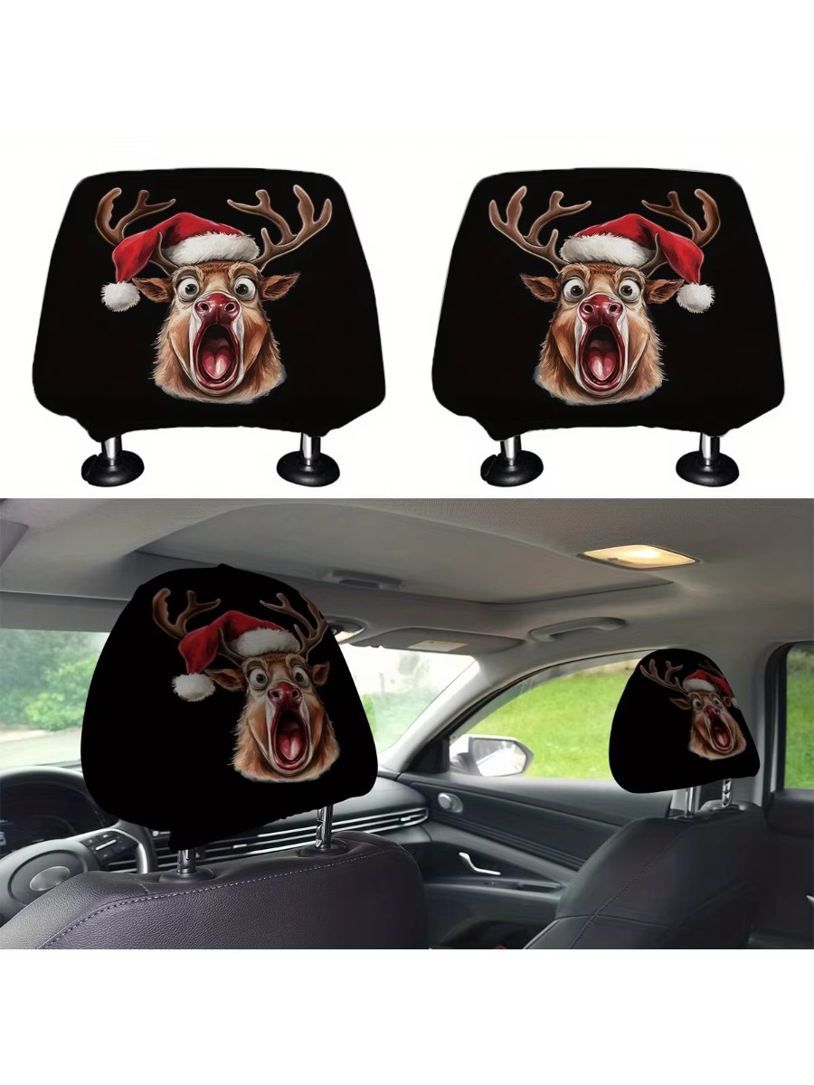 Noel Temalı Baskılı Koltuk Baş - Seat Cleaner Fabric incelemesi ve fiyatı
